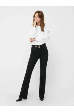 Begroting 🤩 JACQUELINE De YONG Pantalons Slim-fit Trousers Black 👏 -Goedkope JACQUELINE winkel b66a650b82f9984a89d0199490732e77