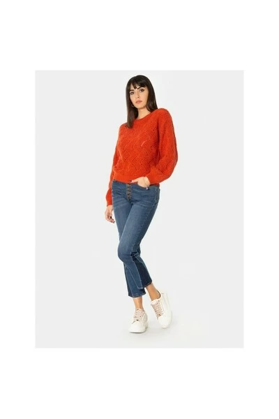 Gloednieuw ✔️ Jijil Sweaters Knitwear Red 🥰 5 Gloednieuw ✔️ Jijil Sweaters Knitwear Red 🥰 - Afbeelding 3