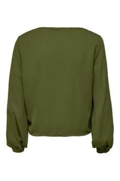 Hete verkoop 😉 JACQUELINE De YONG Blouses 👩 Women's Pico Shree 15236074 Green 🛒