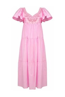 Groothandel 😀 Jijil Zomerjurken ☀️ Summer 👗 Dresses Pink ❤️