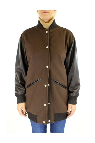 Nieuw ✨ Jijil Bomber Jackets Brown ✨ 4 Nieuw ✨ Jijil Bomber Jackets Brown ✨ - Afbeelding 2