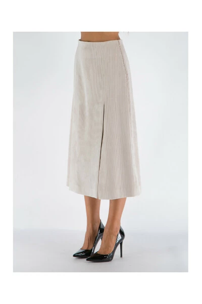 Uitgang π Jijil Casual Jurken Midi π Dresses Beige β 5 Uitgang π Jijil Casual Jurken Midi π Dresses Beige β - Afbeelding 3