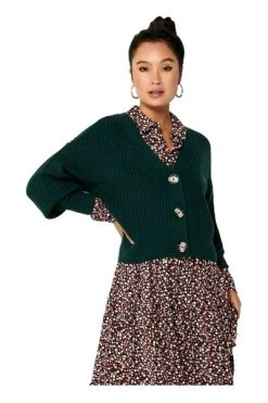 Groothandel π JACQUELINE De YONG Vesten Cardigans Green π 11 Groothandel π JACQUELINE De YONG Vesten Cardigans Green π -Goedkope JACQUELINE winkel d2695495ede69d4f16fff1d2ae023778