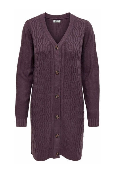 Beste recensies van π JACQUELINE De YONG Vesten Cardigans Purple π 4 Beste recensies van π JACQUELINE De YONG Vesten Cardigans Purple π - Afbeelding 2