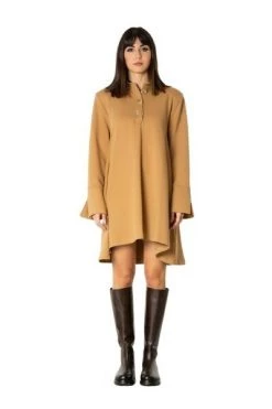 Beste Pirce 🤩 Jijil Casual Jurken 👗 Dresses Beige ❤️ -Goedkope JACQUELINE winkel d769c6eb35cda5d0538a1638046bb5c9