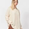 Hete verkoop ❤️ Jijil Longsleeve 👕 Shirts Blouses & 👕 Shirts Beige 😍 -Goedkope JACQUELINE winkel d7d16ce2221128cdfe5713e28782eaf5