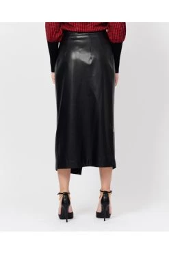 Begroting 🎁 Jijil Leren & Suède Rokken 👗 Skirts Black 😀