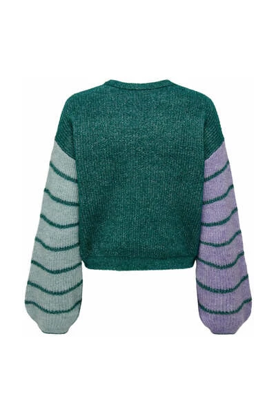 Gloednieuw π JACQUELINE De YONG Sweaters Round-neck Knitwear Green π 3 Gloednieuw π JACQUELINE De YONG Sweaters Round-neck Knitwear Green π
