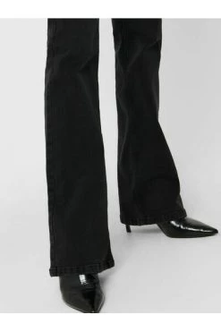 Begroting 🤩 JACQUELINE De YONG Pantalons Slim-fit Trousers Black 👏