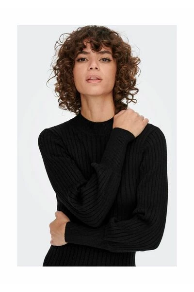 Promo π JACQUELINE De YONG Casual Jurken Knitted π Dresses Black π 8 Promo π JACQUELINE De YONG Casual Jurken Knitted π Dresses Black π - Afbeelding 6