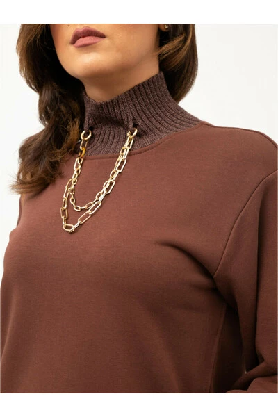 Flash-uitverkoop βοΈ Jijil Coltruien Turtleneck Brown π 6 Flash-uitverkoop βοΈ Jijil Coltruien Turtleneck Brown π - Afbeelding 4