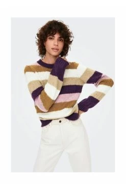 Gloednieuw 🤩 JACQUELINE De YONG Sweaters Round-neck Knitwear White 🔔 -Goedkope JACQUELINE winkel e27ff1cf826f9fc1e90ac5e0b5318bf1