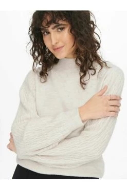 Promo 🥰 JACQUELINE De YONG Coltruien Turtlenecks Beige 🔔 -Goedkope JACQUELINE winkel e59d5ed161747d9133fc9449f07a4345