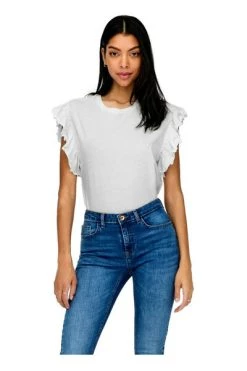 Beste recensies van ❤️ JACQUELINE De YONG Sleeveless Tops White 💯
