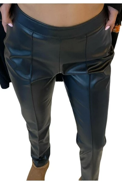 Kopen π Leren Broeken JIJIL - PANTALONI Black π€© 3 Kopen π Leren Broeken JIJIL - PANTALONI Black π€©