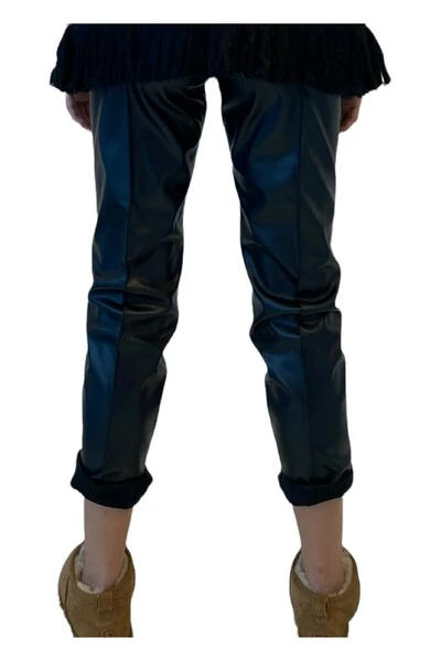 Kopen π Leren Broeken JIJIL - PANTALONI Black π€© 6 Kopen π Leren Broeken JIJIL - PANTALONI Black π€© - Afbeelding 4