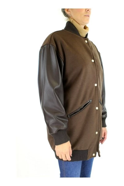 Nieuw ✨ Jijil Bomber Jackets Brown ✨ 5 Nieuw ✨ Jijil Bomber Jackets Brown ✨ - Afbeelding 3