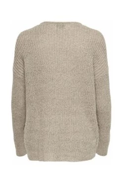 Groothandel ❤️ JACQUELINE De YONG Sweaters V-neck Knitwear Beige 💯