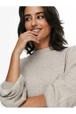 Gloednieuw π JACQUELINE De YONG Sweaters Round-neck Knitwear Gray π 10 Gloednieuw π JACQUELINE De YONG Sweaters Round-neck Knitwear Gray π -Goedkope JACQUELINE winkel f489dd94fb8358ed1a1bb35383b0ee07